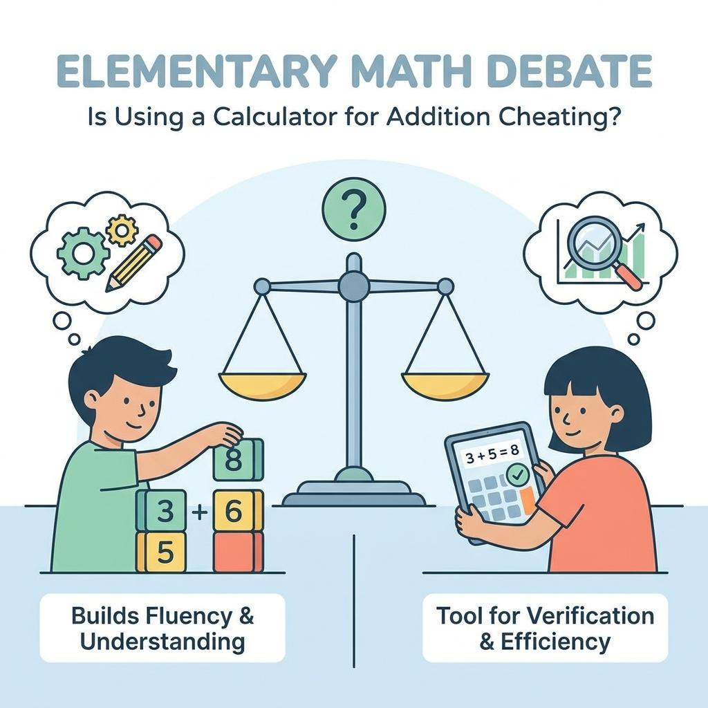 ToolzDaily.com When Should Teachers Introduce Addition Calculators in the Classroom?,Elementory Math,Calculator,Math Tools